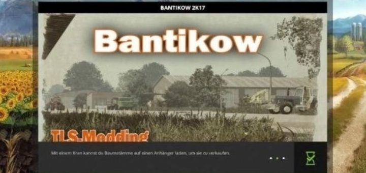 Мод карта Bantikow 2K17 v 1.0 Farming Simulator 17