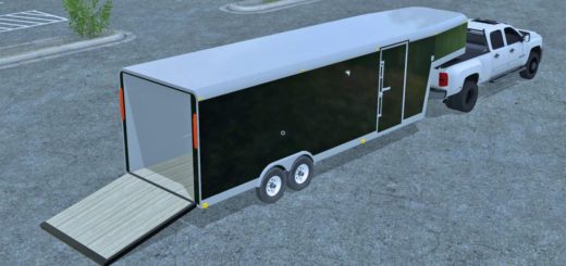 Мод прицеп 30FT GOOSENECK TRAILER V1 Farming Simulator 17