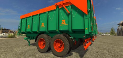 Мод прицеп AGUAS TENIAS TANDEM 18T V1.0 Farming Simulator 17