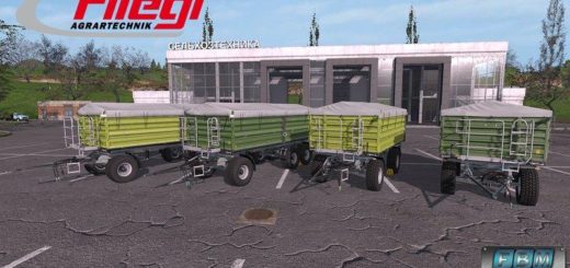 Мод прицепы FLIEGL DK180-88 & DDK240 – DYNAMICHOSES V1.1.2 FS17