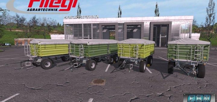 Мод прицепы FLIEGL DK180-88 & DDK240 – DYNAMICHOSES V1.1.2 FS17