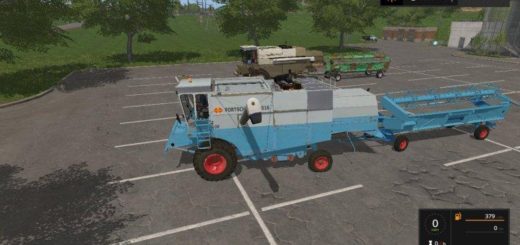 Мод ПАК комбайны FORTSCHRITT E516 V1.0 Farming Simulator 2017