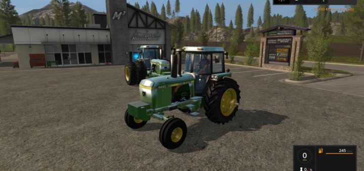 Мод трактор John Deere v1.1 FS17