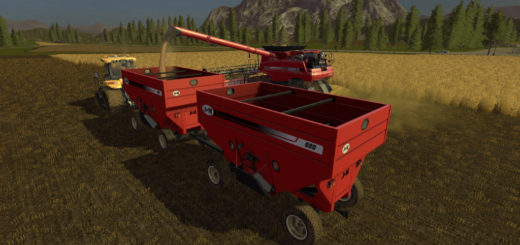 Мод прицеп JM 680SD GRAVITY WAGON V1.0 Farming Simulator 2017