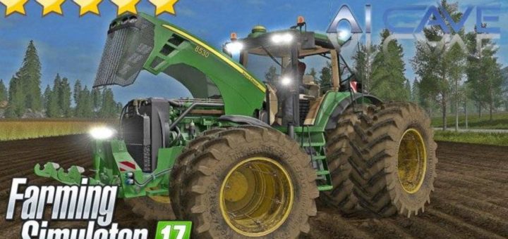 Мод трактор John Deere 8530 v 4.0 FS17