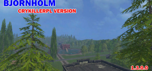 Мод карта Bjorn holm v1.3 Farming Simulator 17