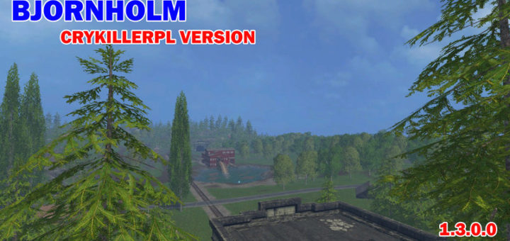 Мод карта Bjorn holm v1.3 Farming Simulator 17