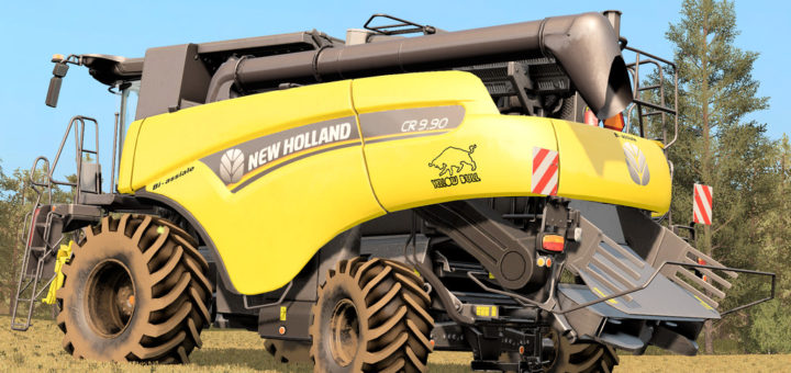 Мод комбайн NEW HOLLAND CR9.90 V1.1 FS17