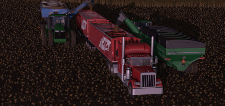 Мод ПАК прицепы OMBU BI-TRAIN V1.0 Farming Simulator 17
