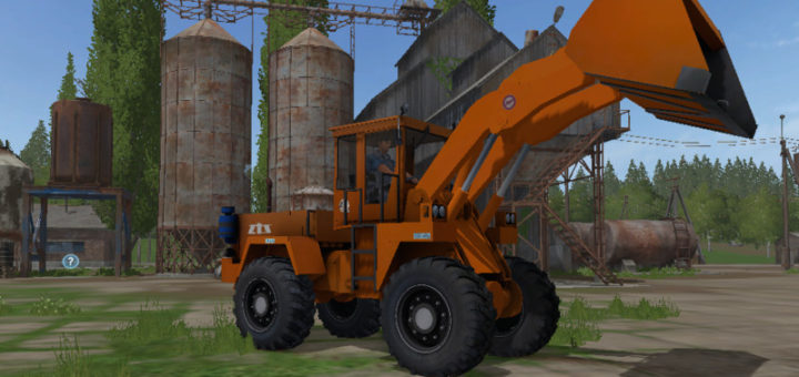 Мод погрузчик UNK 320 V1.0.0.0 Farming Simulator 2017