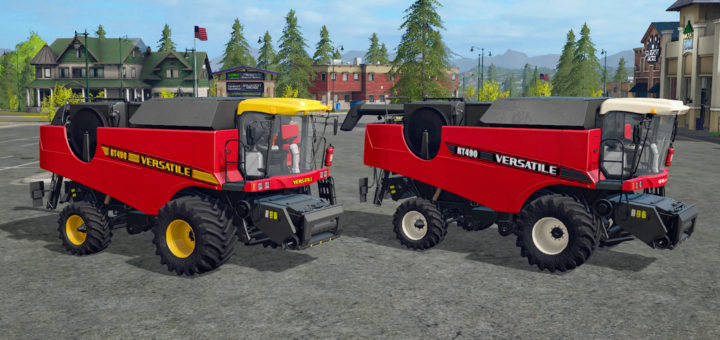 Мод комбайн VERSATILE RT490 V1.0.0.0 FS17