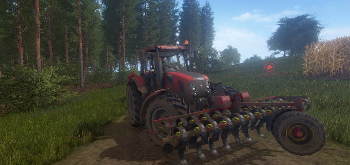 Мод культиватор VADERSTAD FRONT TILLER V1.0.0.0 Farming Simulator 17