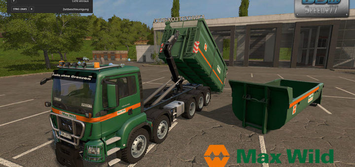 Мод ПАК MAN HKL ITRUNNER MAX WILD EDITION V1.0 FS17