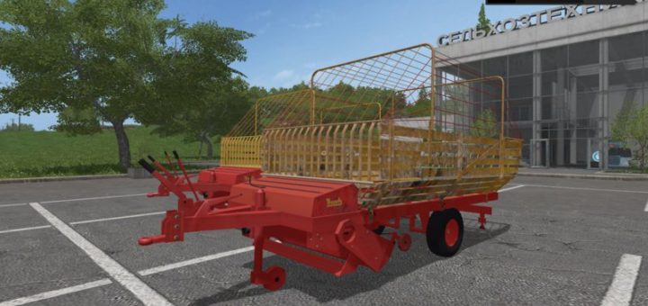 Мод прицеп BAUTZ AUTONOM LWL V1.0 Farming Simulator 2017