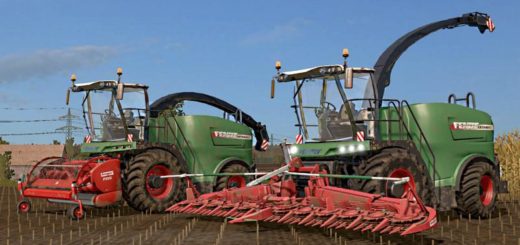 Мод комбайн FENDT KATANA 65/85 V1.1 Farming Simulator 2017
