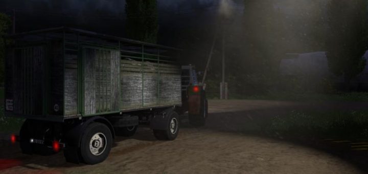 Мод прицеп HL51.88 VIEHHANGER V1.0 Farming Simulator 2017