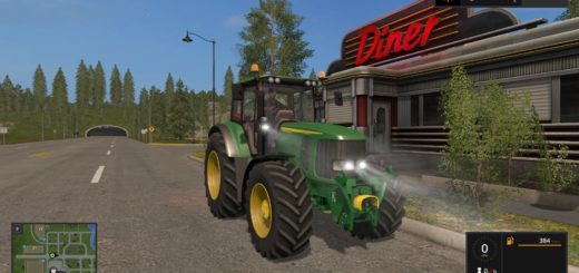Мод трактор JOHN DEERE 6920S V3.0 FS17