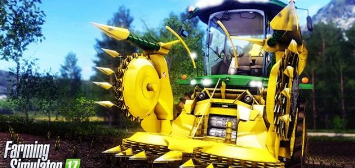 Мод комбайн JOHN DEERE 8000 FINALE PACK V4.0 FS17