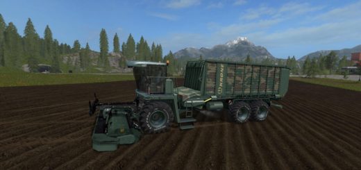 Мод сенокосилка KRONE BIG L500 CAMO V1.0.0.1 FS17
