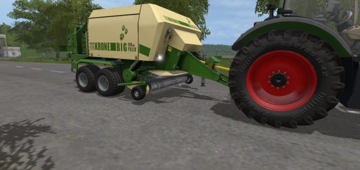 Мод тюкопресс KRONE BIG PACK 120-80 V2.1.0.0 Farming Simulator 17