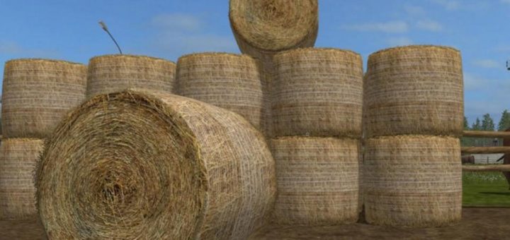 Текстуры PHOTOREALISTIC ROUND BALES V1.0 Farming Simulator 2017