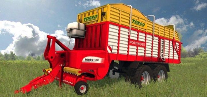 Мод прицеп POETTINGER TORRO 5700 V1.1 Farming Simulator 17