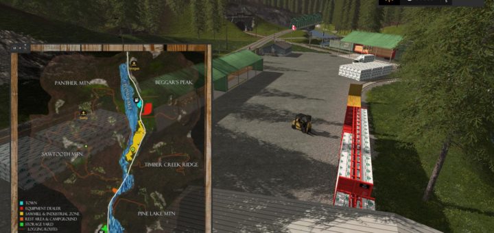 Мод карта THE INTERIOR EDIT TEAM SARDEGNA-SERIOUSMOD V1.0 Farming Simulator 17