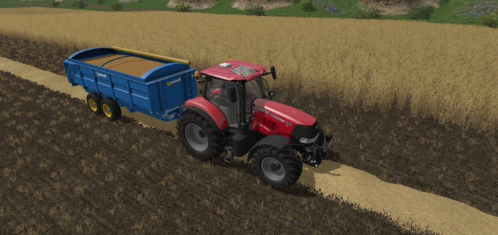 Мод прицеп WEST 12T GRAIN TRAILER V1.0.0.0 Farming Simulator 2017