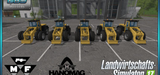 Мод погрузчик MASSEY FERGUSON 66C V1.0 Farming Simulator 17