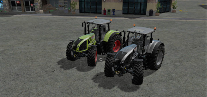 Мод трактор CLAAS AXION 920/30/40/50 V1.0 Farming Simulator 2017