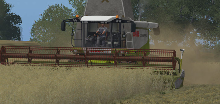 Мод комбайн CLAAS LEXION 580/580TT V 1.1 Farming Simulator 2017