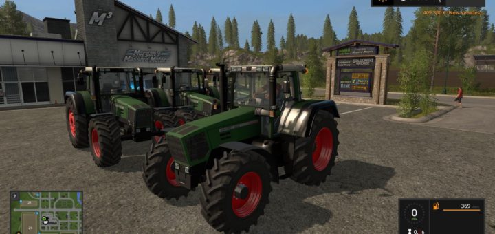 Мод трактор FENDT FAVORIT 800 OFFICIAL FINAL V3.2 Farming Simulator 17