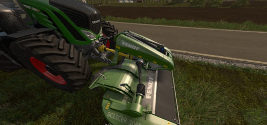Мод сенокосилка FENDT SLICER 3060 FP V1.0 Farming Simulator 2017