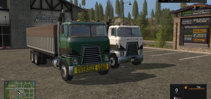 Мод ПАК грузовики IH TRANSTAR V1.0 FS17