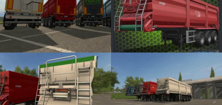 Мод прицеп KRAMPE BANDIT SB30/60 BY BONECRUSHER6 Farming Simulator 2017