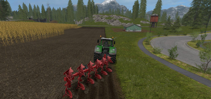 Мод плуг Kuhn VariMaster 183-6 v1.0 FS17