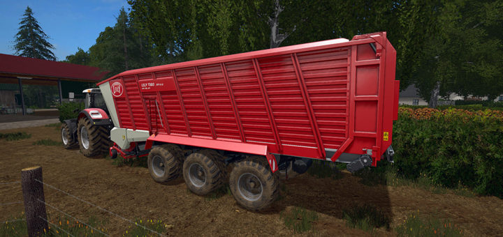 Мод прицеп Lely Tigo XR 100D v2.0 Farming Simulator 2017