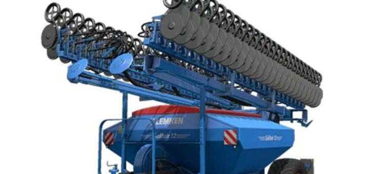 Мод сеялка LEMKEN SOILTAIR 12 MOD V1.4 Farming Simulator 2017