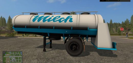 Мод прицеп MILCHAUFLIEGER HLS 90.45/3 V2.0.1.0 FS17