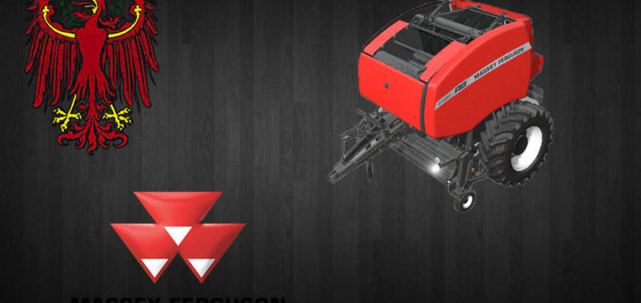 Мод тюкопресс MASSEY FERGUSON RB 2125F V1.1 FS17