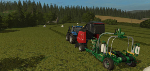 Мод обмотчик тюков MCHALE HS2000 V1.0.0.0 Farming Simulator 17