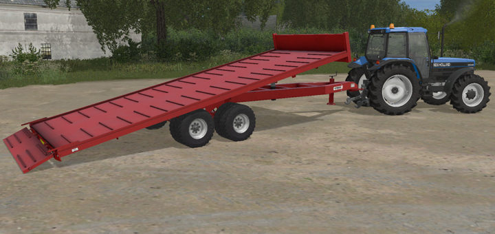 Мод прицеп PIERI GP140SPBK V1.0.0.0 Farming Simulator 17