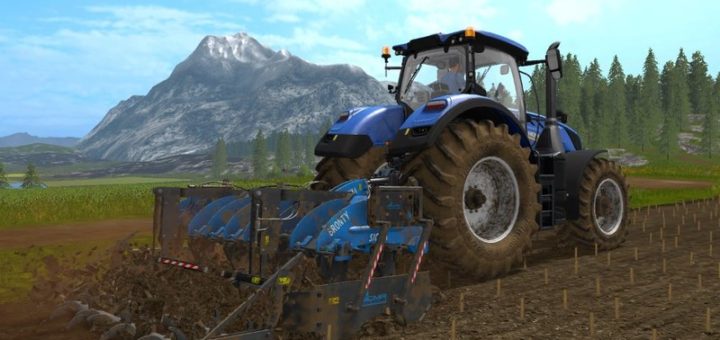 Мод плуг SICMA BRONTY 3000 V2.0 Farming Simulator 2017