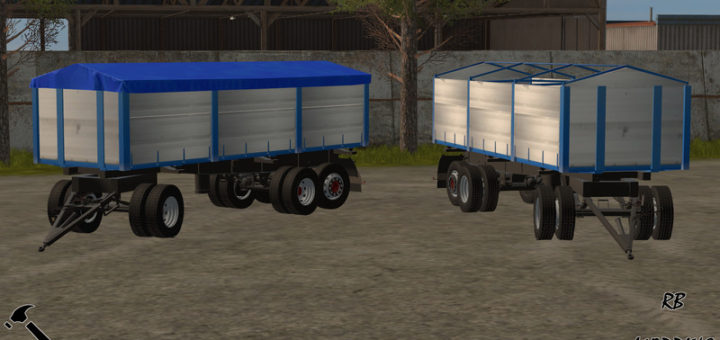 Мод прицеп VIBERTI RALLATO 3 ASSI V1.0 FS17