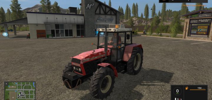 Мод трактор ZETOR 16245 V5.0 Farming Simulator 2017