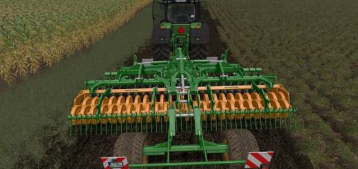 Мод культиватор AMAZONE CATROS 6001 RADFAHRWERK V1.0 Farming Simulator 17