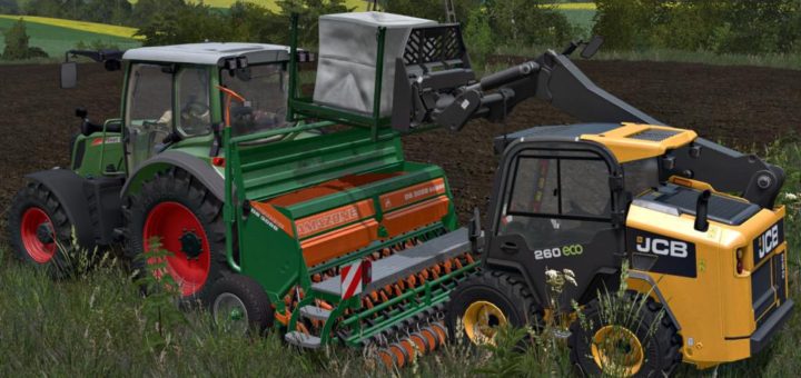 Мод сеялка AMAZONE D9 3000 SUPER V1.0.0.0 Farming Simulator 17