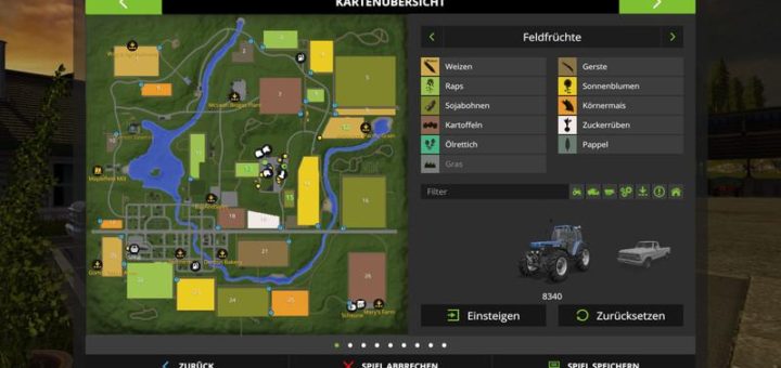 Мод карта GOLDCREST HILLS V1.4.1 Farming Simulator 2017