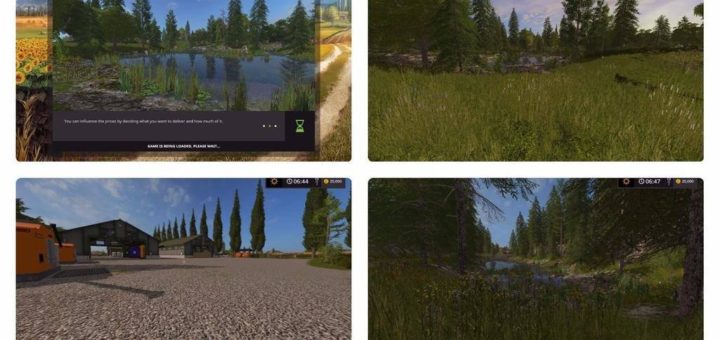 Мод карта SNETTERTONS FARM DTSMP SEASONS UPDATE v1.0 FS17