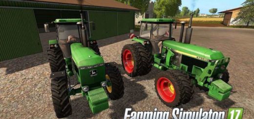 Мод трактор John Deere 4755 - DH 2.0.0 FS17